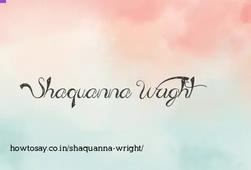 Shaquanna Wright
