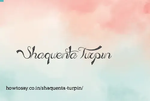 Shaquenta Turpin