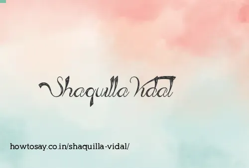 Shaquilla Vidal