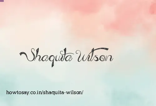 Shaquita Wilson