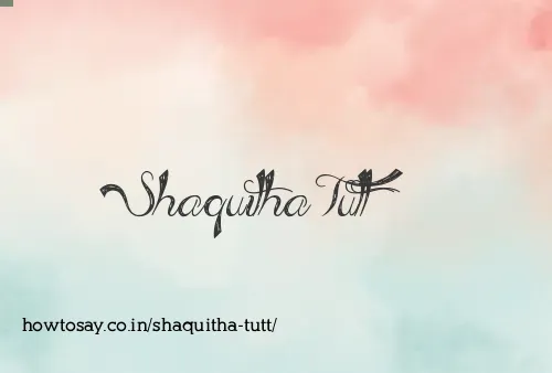Shaquitha Tutt