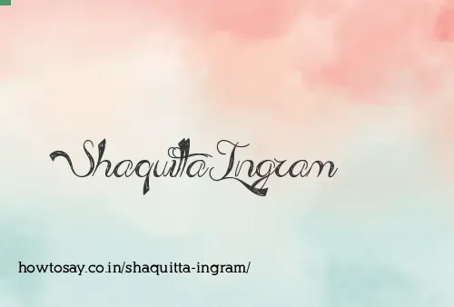 Shaquitta Ingram