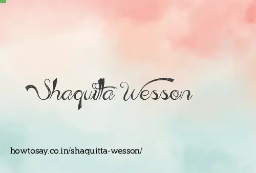 Shaquitta Wesson