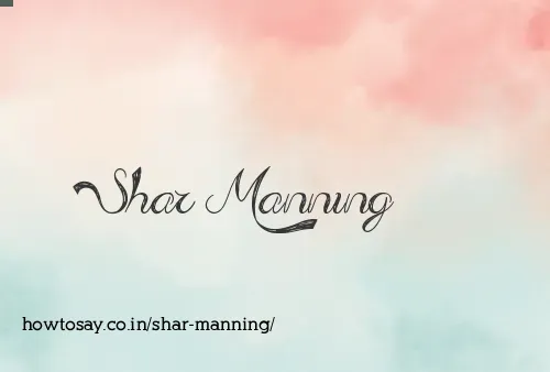 Shar Manning