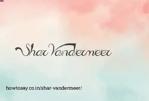 Shar Vandermeer