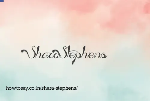 Shara Stephens