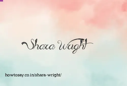 Shara Wright