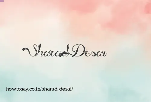 Sharad Desai