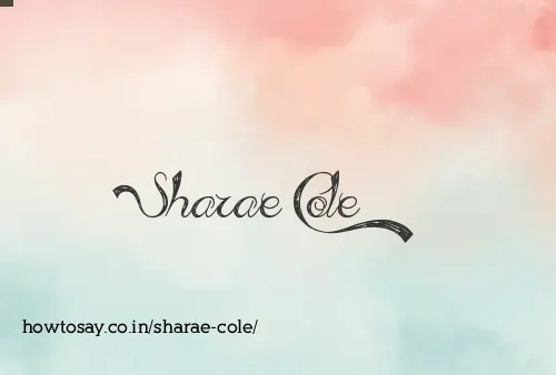 Sharae Cole
