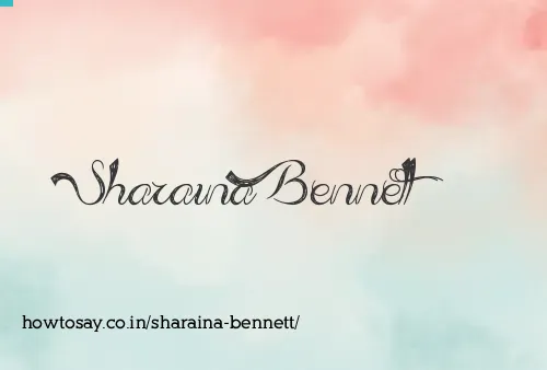 Sharaina Bennett