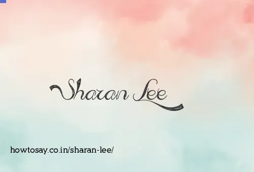 Sharan Lee