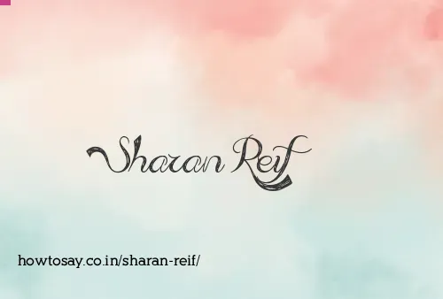 Sharan Reif