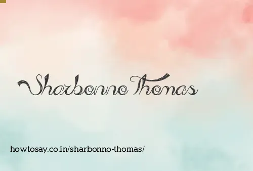 Sharbonno Thomas