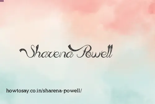 Sharena Powell