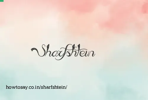 Sharfshtein