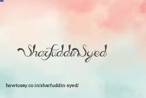 Sharfuddin Syed