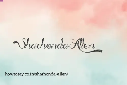Sharhonda Allen
