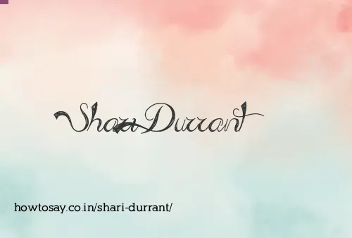 Shari Durrant