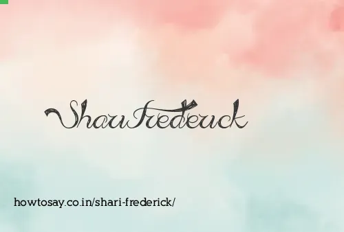Shari Frederick