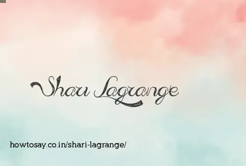 Shari Lagrange