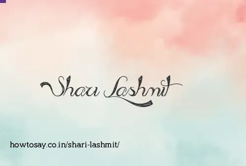 Shari Lashmit