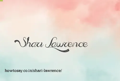 Shari Lawrence