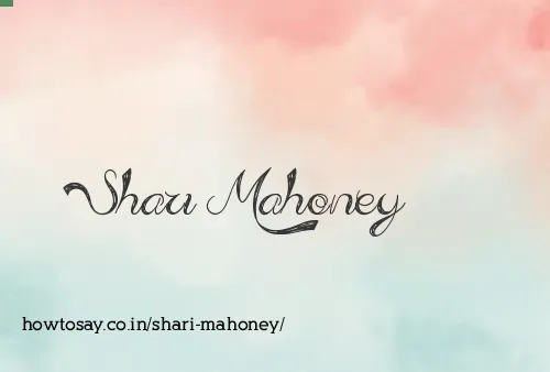 Shari Mahoney