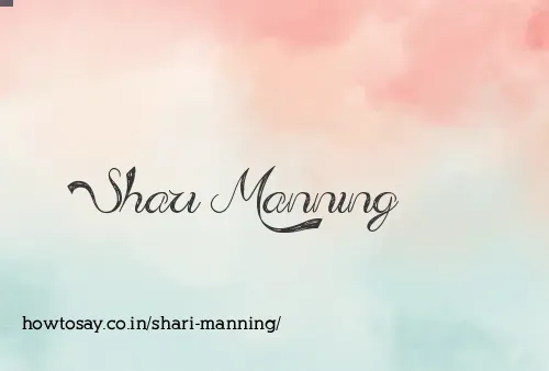 Shari Manning
