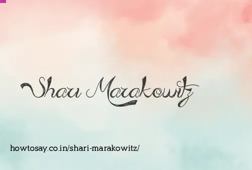 Shari Marakowitz