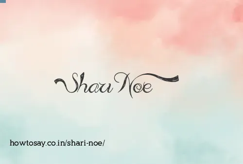 Shari Noe