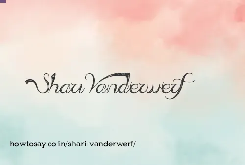 Shari Vanderwerf