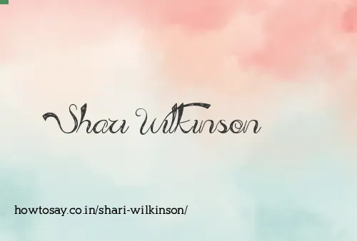 Shari Wilkinson