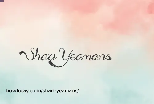 Shari Yeamans