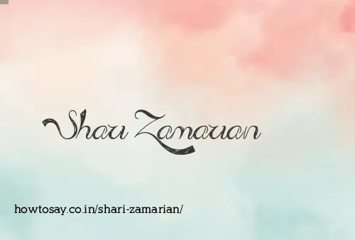 Shari Zamarian