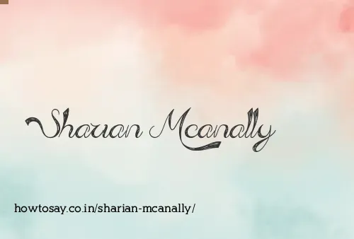 Sharian Mcanally