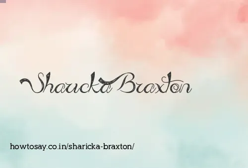 Sharicka Braxton
