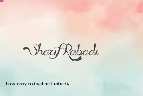 Sharif Rabadi