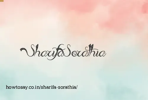 Sharifa Sorathia