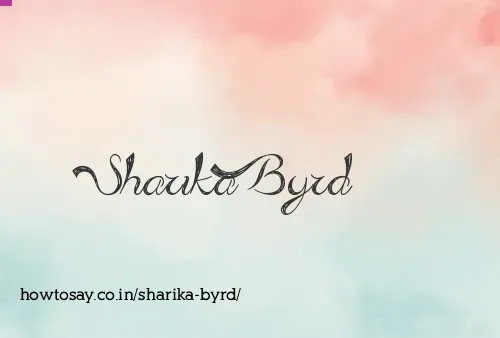 Sharika Byrd