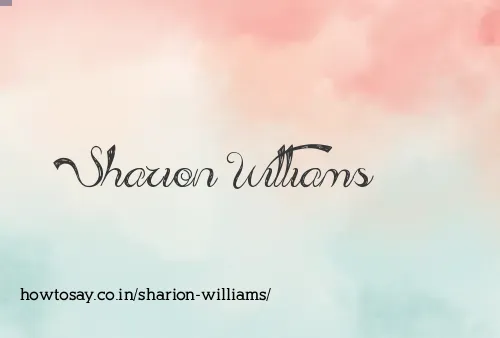 Sharion Williams