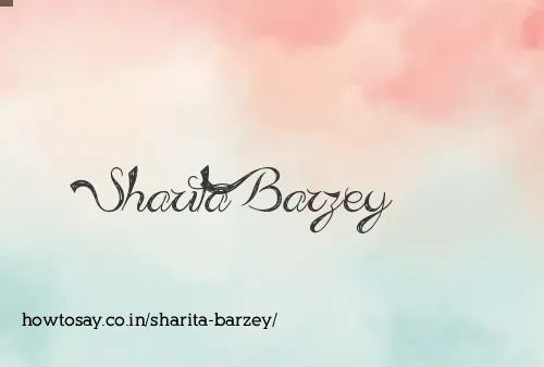 Sharita Barzey