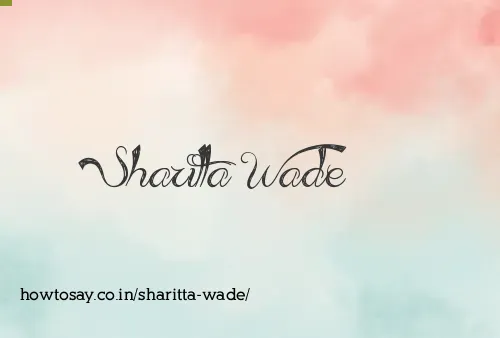 Sharitta Wade