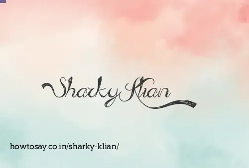 Sharky Klian