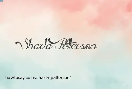 Sharla Patterson