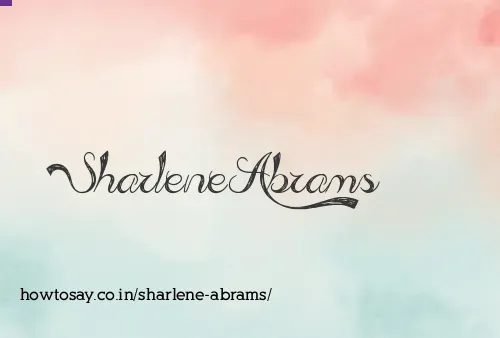 Sharlene Abrams
