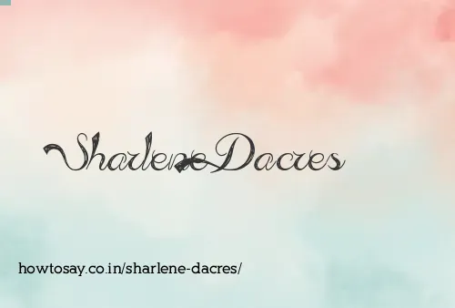 Sharlene Dacres