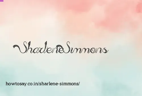 Sharlene Simmons