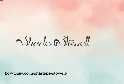 Sharlene Stowell