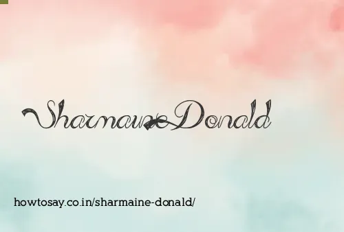 Sharmaine Donald