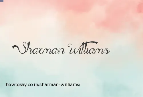 Sharman Williams